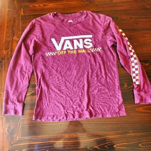 Vans "Off the Wall" youth long-sleeve tee